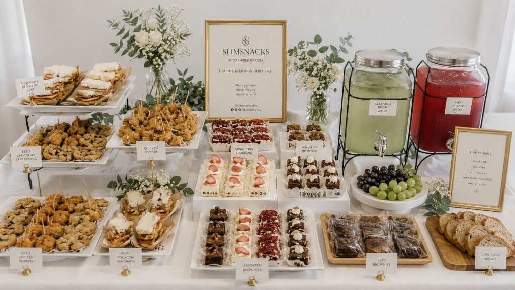 SlimSnacks Sugar-Free Bakery spread